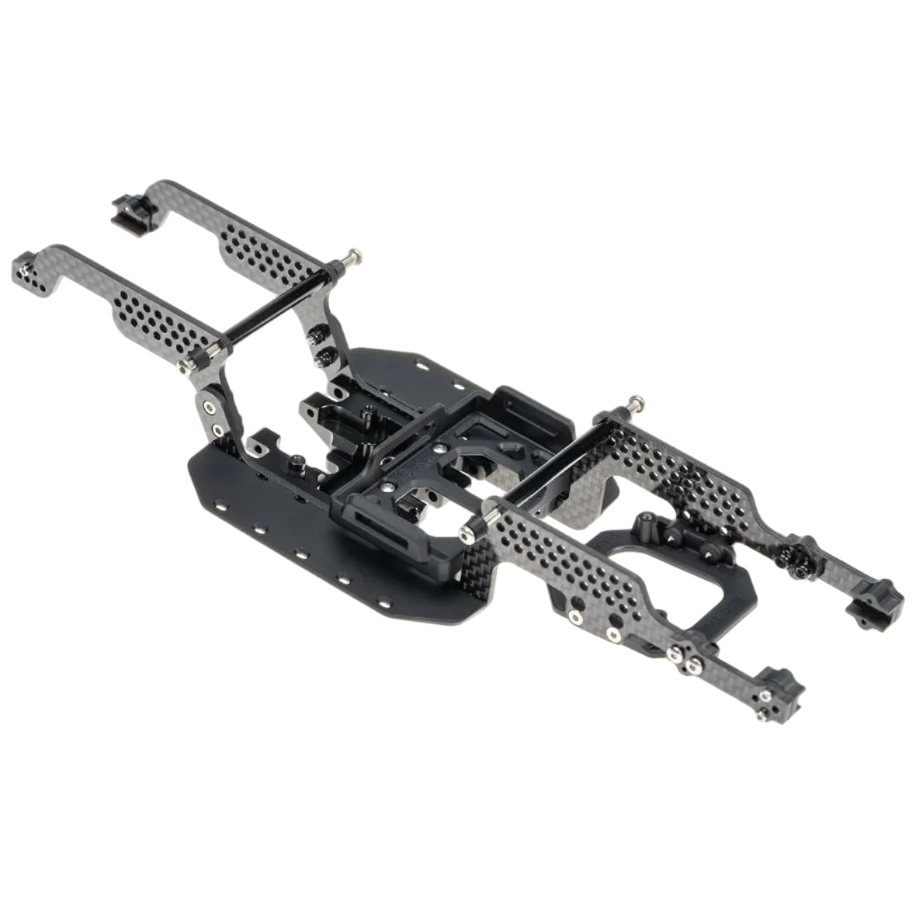LCG Carbon Fiber Universal Chassis Frame Kit for 1/18 RC Crawler TRX4M Upgrade