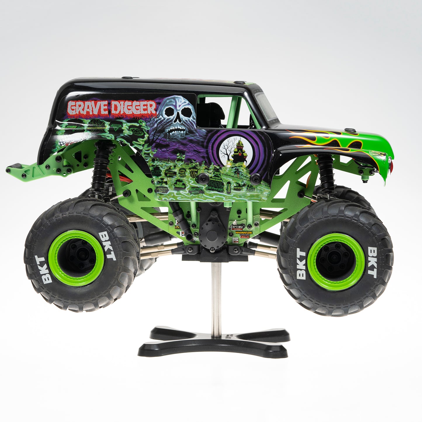 RampCrab RC Car Stand for MINI LMT 4WD Monster Truck, 1/18 RC car Display Stand for Mini LMT