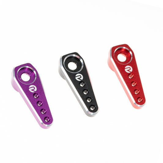 RampCrab RC Micro Servo Horn, 25T, Diameter 4.9mm, M1.4mm, Aluminium Alloy 7075, Servo Arm Upgrade Accessory for AX24 & SCX24