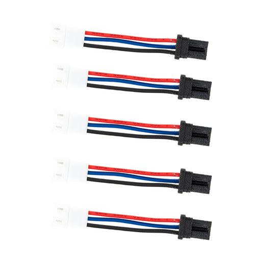 RampCrab Battery Adapter Cable for TRX4M RC CAR, 5PCS