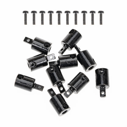 RampCrab +10mm Drive Shaft Extenders for SCX24, FCX24, 1/24 RC Crawler Car Upgrade Parts, 10 Pcs