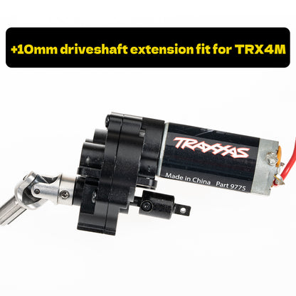 RampCrab +10mm Drive Shaft Extenders for SCX24, FCX24, 1/24 RC Crawler Car Upgrade Parts, 10 Pcs