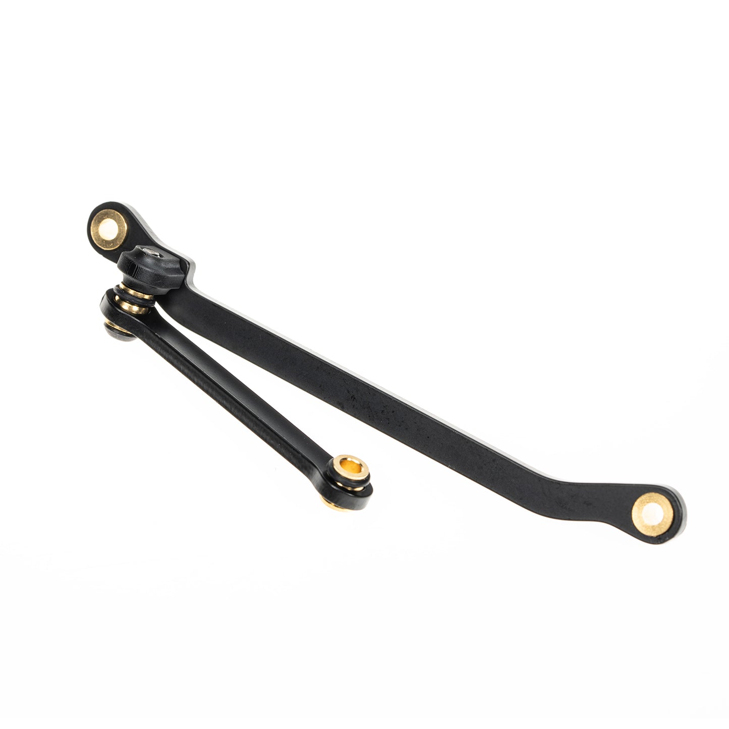 RampCrab Stainless steel Steering Links Set for TRX4M Axles 1/18 RC Crawler, black coating