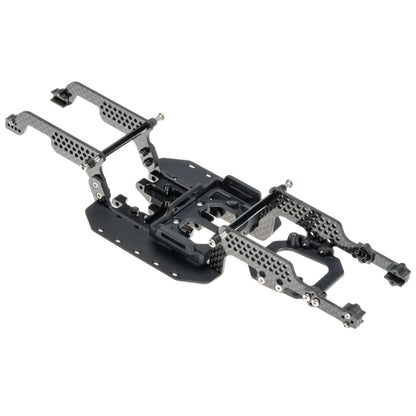LCG Carbon Fiber Universal Chassis Frame Kit for 1/18 RC Crawler TRX4M Upgrade