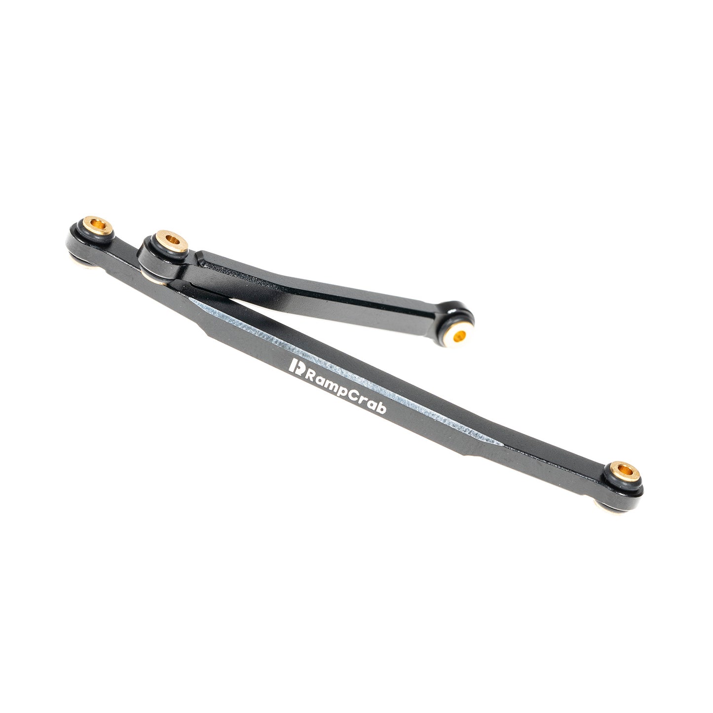 RampCrab RC Steering Links for CR18P, Aluminum Alloy High-Tightening Rod Tie Link for 1/18 CR18P EVO & EVO PRO Upgrade Parts, Black