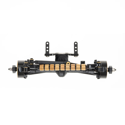 RampCrab +4mm Axles with Joint Shafts,Brass Knuckles for 1/24 SCX24 Upgrade