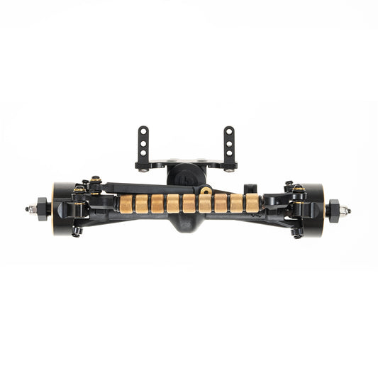 RampCrab +4mm Axles with Joint Shafts,Brass Knuckles for 1/24 SCX24 Upgrade