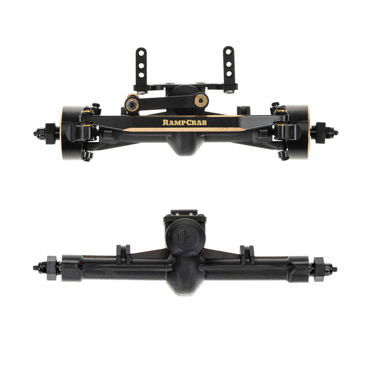 Axles with Joint Shafts & Brass Knuckles for 1/24 SCX24 Upgrade