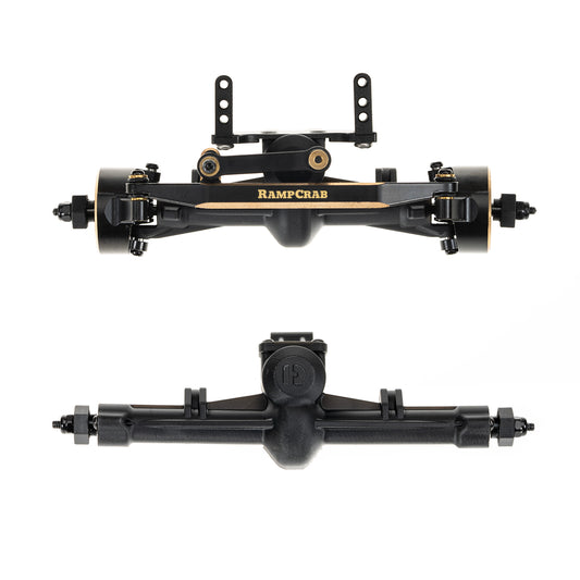 Axles with Joint Shafts & Brass Knuckles for 1/24 SCX24 Upgrade