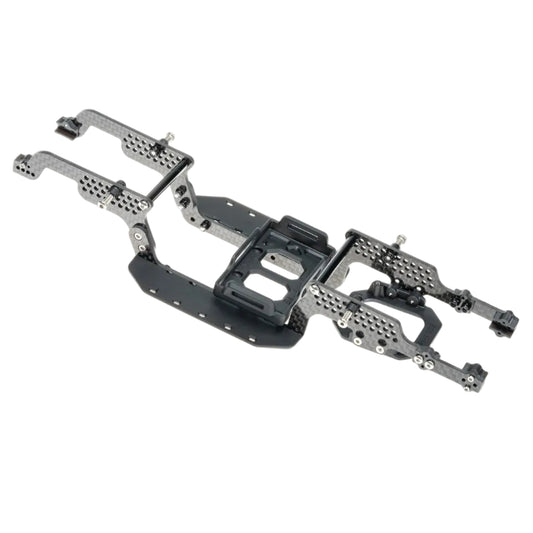 LCG Carbon Fiber Universal Chassis Frame Kit for 1/18 RC Crawler TRX4M Upgrade