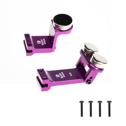 RampCrab AX24 Invisible Body Shell Mount, Magnetic Body Post Set for 1/24 RC Crawler Car AX24 XC-1 Upgrades Accessories, Aluminium Alloy