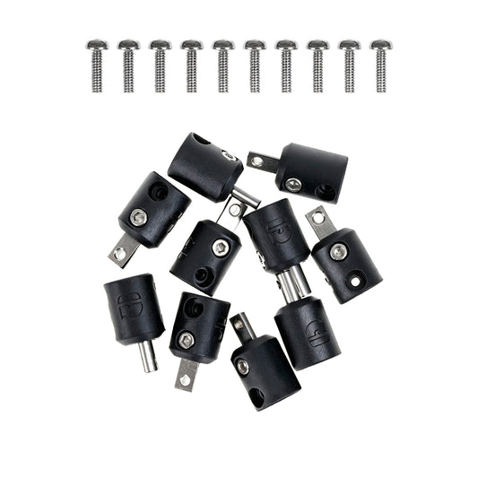 RampCrab +10mm Driveshaft Extenders for SCX24, FCX24, 10 Pcs