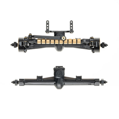 +8mm Axles with Joint Shafts,Brass Knuckles for 1/24 SCX24 Upgrade