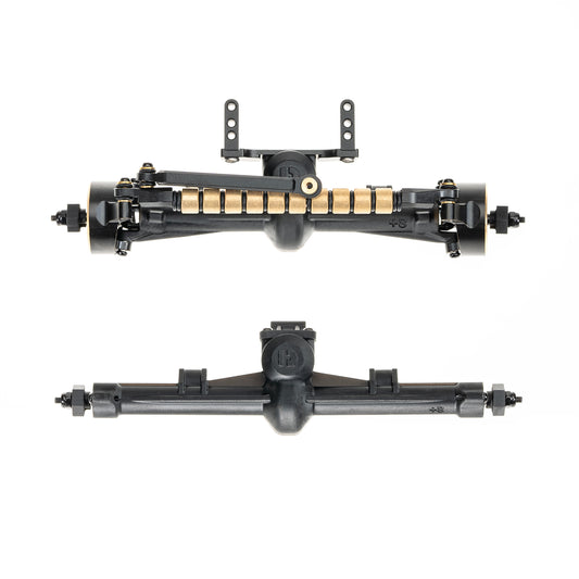 +8mm Axles with Joint Shafts,Brass Knuckles for 1/24 SCX24 Upgrade