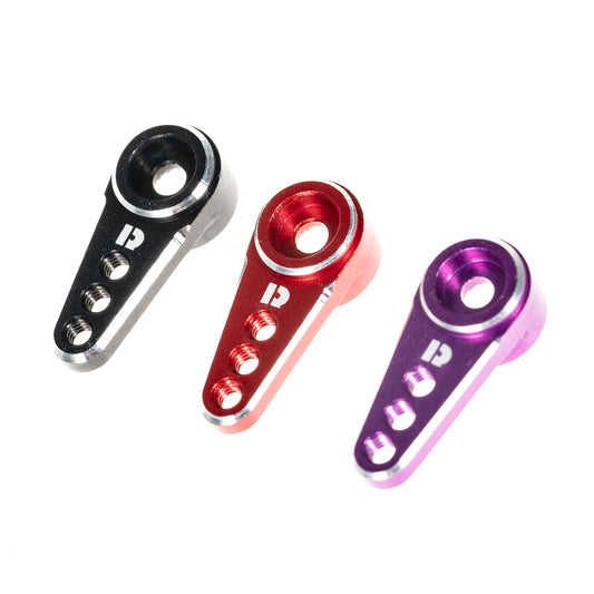 RampCrab RC Servo Horn, Diameter 4.9mm, 21T, Thread M2.0mm, Aluminium Alloy 7075, Mini Servo Arm Upgrade Accessory for FCX24, FCX18, CR-18P & Mini LMT, 3pcs