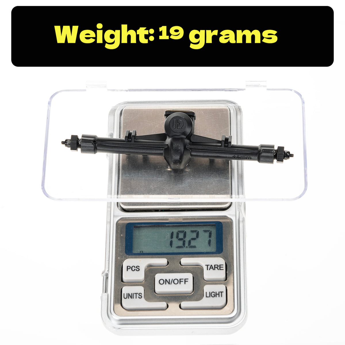 RampCrab +4mm Axles with Joint Shafts,Brass Knuckles for 1/24 SCX24 Upgrade