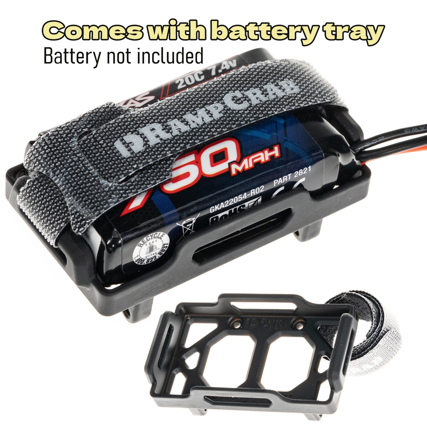 LCG Carbon Fiber Universal Chassis Frame Kit for 1/18 RC Crawler TRX4M Upgrade