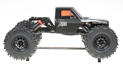 RampCrab High Clearance Chassis Links for 1:18 RC Crawler Redcat Ascent-18 APEX Upgrade, Stainless Steel Links Set，