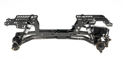 RampCrab High Clearance Links Set for TRX4M Defender and Bronco, Stainless Steel Links Set, 42g/Set