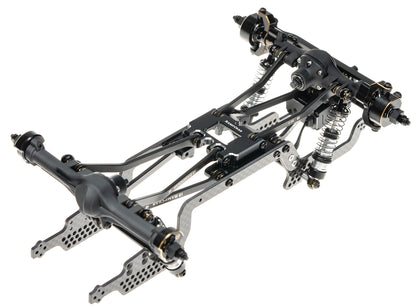 RampCrab High Clearance Links Set for TRX4M Defender and Bronco, Stainless Steel Links Set, 42g/Set
