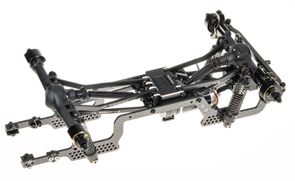 Front & Rear Axles Set, +11mm Extended Complete Axles for TRX4M Upgrade 1/18 RC Crawler Car