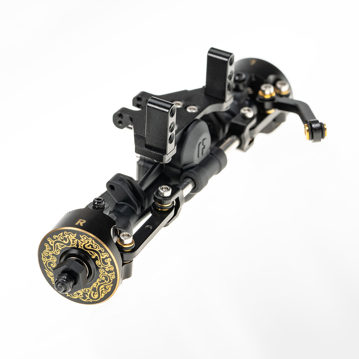 +7 Axles with Double Joint Shafts,Brass Knuckles for SCX24 Upgrade, Lucky 7