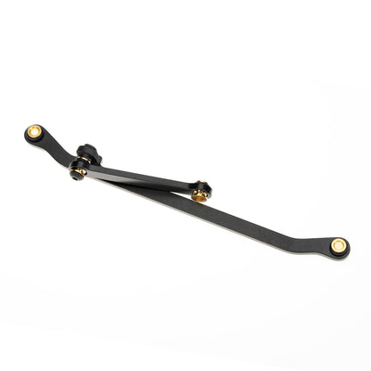 RampCrab Stainless steel Steering Links Set for TRX4M Axles 1/18 RC Crawler, black coating
