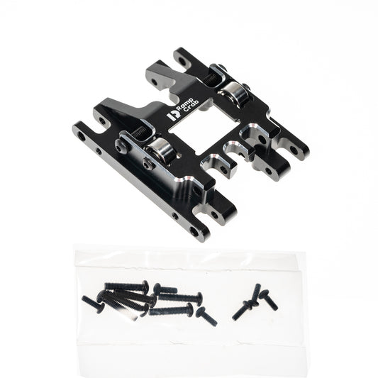 RampCrab Gearbox Skid Plate for TRX4M RC Car, Aluminum Alloy, Come with Bearing, Upgrades Parts for 1/18 TRX4-M Bronco Defender K10